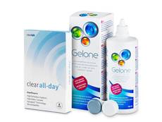 Clear All-Day (6 лещи) + разтвор Gelone 360ml