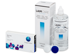 Biofinity Toric (3 лещи) + разтвор Laim-Care 400ml
