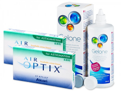 Air Optix for Astigmatism (2x3 лещи) + разтвор Gelone 360ml