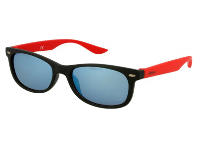 Детски слънчеви очила Alensa Sport Черно-червено огледални 