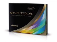 Сиви (Grey) - Air Optix Colors - с диоптър (2 лещи)