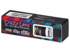 ColourVUE Crazy Lens - Blue Star - без диоптър (2 лещи)