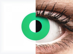 ColourVUE Crazy Lens - Emerald (Green) - без диоптър (2 лещи)