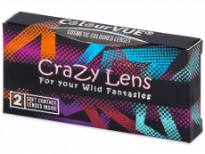 ColourVUE Crazy Lens - Smiley - без диоптър (2 лещи)
