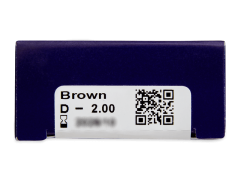 Кафяви (Brown) - TopVue Color - с диоптър (2 лещи)