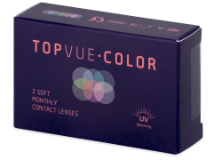 Сиви (Grey) - TopVue Color - с диоптър (2 лещи)