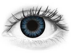 ColourVUE BigEyes Cool Blue - без диоптър (2 лещи)