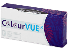 ColourVUE BigEyes Cool Blue - без диоптър (2 лещи)