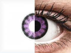 ColourVUE BigEyes Ultra Violet - без диоптър (2 лещи)