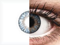 FreshLook ColorBlends Blue - с диоптър (2 лещи)