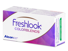 FreshLook ColorBlends Green - без диоптър (2 лещи)