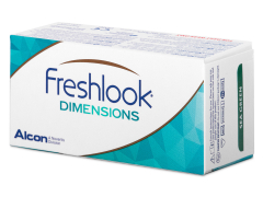 FreshLook Dimensions Carribean Aqua - с диоптър (6 лещи)