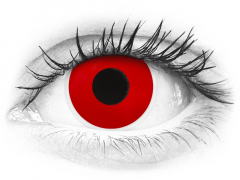 ColourVUE Crazy Lens - Red Devil - дневни без диоптър (2 лещи)
