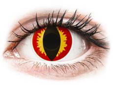 ColourVUE Crazy Lens - Dragon Eyes -  без диоптър (2 лещи)
