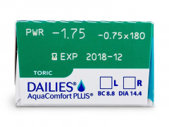 Dailies AquaComfort Plus Toric (30 лещи)