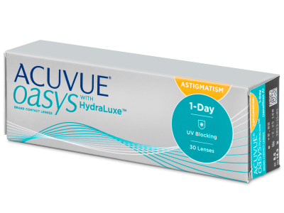 Acuvue Oasys 1-Day with HydraLuxe for Astigmatism (30 лещи)