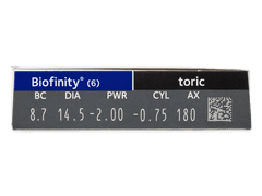 Biofinity Toric (6 лещи)