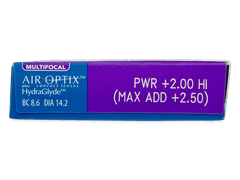 Air Optix plus HydraGlyde Multifocal (6 лещи)
