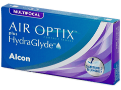 Air Optix plus HydraGlyde Multifocal (6 лещи)