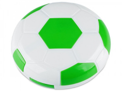 Кутийка за лещи с огледалце Football -зелена 