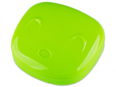 Кутийка за лещи с огледалце Face -зелена 