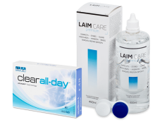 Clear All-Day (6 лещи) + разтвор Laim-Care 400ml