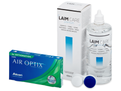 Air Optix for Astigmatism (6 лещи) + разтвор Laim-Care 400ml