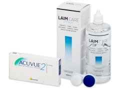 Acuvue 2 (6 лещи) + разтвор Laim-Care 400 ml