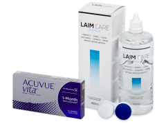 Acuvue Vita (6 лещи) + разтвор Laim-Care 400 ml