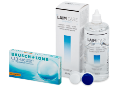Bausch + Lomb ULTRA for Astigmatism (6 лещи) + разтвор Laim-Care 400 ml