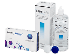 Biofinity Energys (6 лещи) + разтвор Laim Care 400 ml