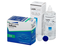 SofLens 38 (6 лещи) + разтвор Laim-Care 400 ml