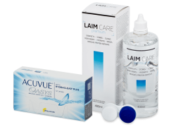 Acuvue Oasys (12 лещи) + разтвор Laim Care 400 ml
