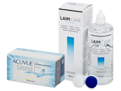 Acuvue Oasys (24 лещи) + разтвор Laim Care 400 ml