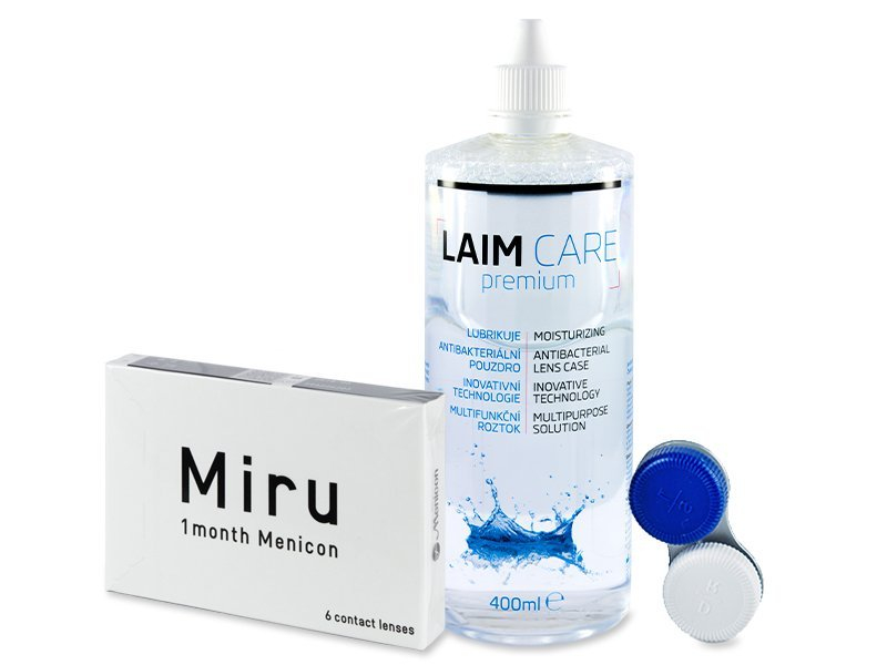 Miru (6 лещи) + Разтвор Laim-Care 400 ml