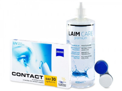 Carl Zeiss Contact Day 30 Spheric (6 лещи) + разтвор Laim-Care 400 ml