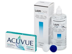 Acuvue Oasys with Transitions (6 лещи) + Laim-Care разтвор 400 ml