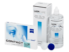 Carl Zeiss Contact Day 30 Compatic (6 лещи) + разтвор Laim-Care 400 ml