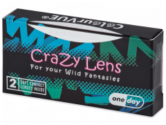 ColourVUE Crazy Lens - Blood Shot - дневни без диоптър (2 лещи)