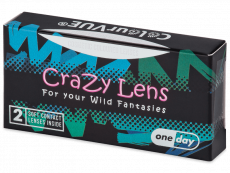 ColourVUE Crazy Lens - Mad Hatter - дневни без диоптър (2 лещи)