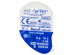Air Optix plus HydraGlyde (3 лещи)