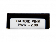 CRAZY LENS - Barbie Pink - дневни с диоптър (2 лещи)