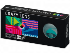 CRAZY LENS - Cat Eye Aqua - дневни без диоптър (2 лещи)