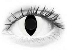 CRAZY LENS - Cat Eye White - дневни без диоптър (2 лещи)