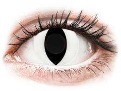 CRAZY LENS - Cat Eye White - дневни без диоптър (2 лещи)