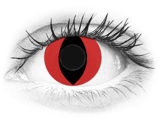 CRAZY LENS - Cat Eye Red - дневни без диоптър (2 лещи)
