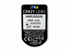 CRAZY LENS - Harlequin - дневни без диоптър (2 лещи)
