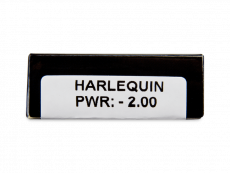 CRAZY LENS - Harlequin - дневни с диоптър (2 лещи)