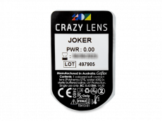 CRAZY LENS - Joker - дневни без диоптър (2 лещи)