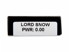 CRAZY LENS - Lord Snow - дневни без диоптър (2 лещи)